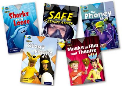 Project X Origins: Lime Book Band, Oxford Level 11: Masks and Disguises: Mixed Pack of 5