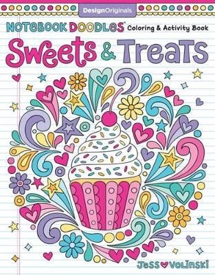 Notebook Doodles Sweets & Treats: Coloring & Activity Book