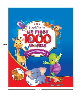 Purple Turtle My First 1000 Words Illustrated