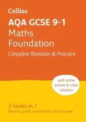 AQA GCSE 9-1 Maths Foundation All-in-One Complete Revision and Practice: Ideal for the 2026 and 2027 Exams Includes Online Edition, Quizzes and Video Solutions