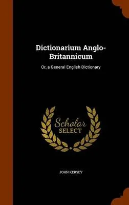 Dictionarium Anglo-Britannicum: Or, a General English Dictionary