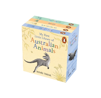 My First Little Library of Australian Animals: 4 board books in 1