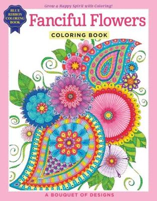 Fanciful Flowers Coloring Book