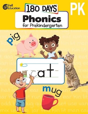 180 Days™: Phonics for Prekindergarten: Practice, Assess, Diagnose