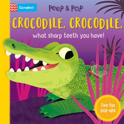 Crocodile, Crocodile, What Sharp Teeth You Have!: With Five Fun Pop-ups!