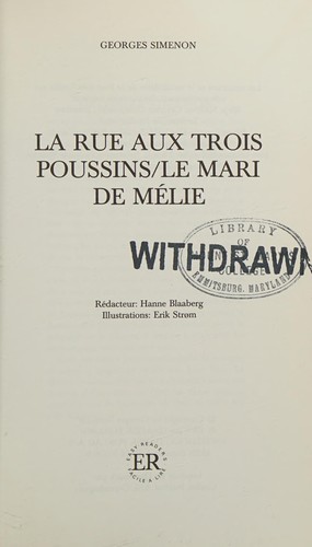 La Rue aux Trois Poussins