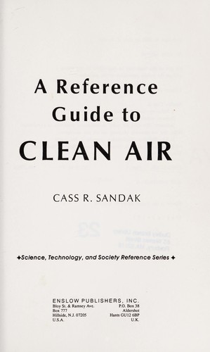 Reference Guide to Clean Air