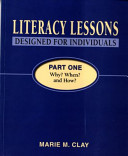 Literacy Lessons Designed for Individuals Part One: Why? When? and How?