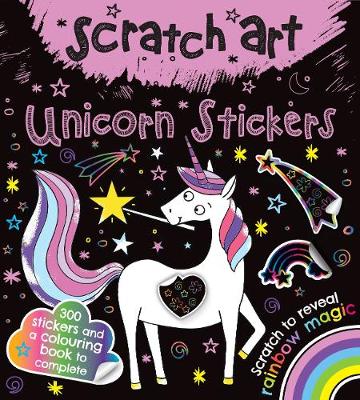 Unicorn Stickers: Scratch Art