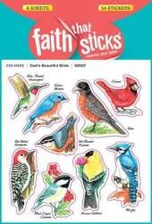 God's Beautiful Birds - Faith That Sticks Stickers