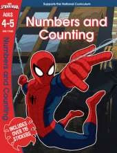 Spider-Man: Numbers and Counting, Ages 4-5