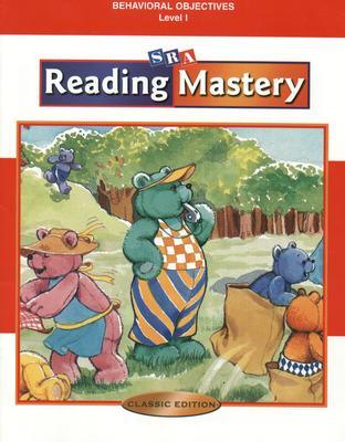 Reading Mastery Classic Level 1, Behavioral Objectives
