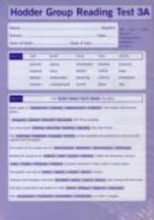 Hodder Group Reading Tests New Edition: Test 3, Form a Pk10