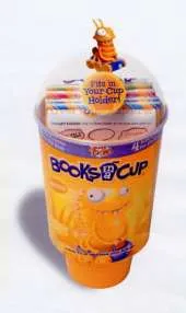 Books in a Cup: Orange