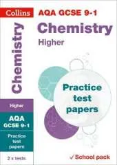 AQA GCSE 9-1 Chemistry Higher Practice Test Papers: Shrink-Wrapped School Pack