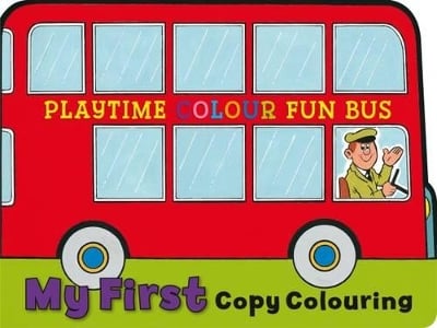 My First Copy Colouring: Bus