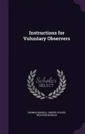 Instructions for Voluntary Observers