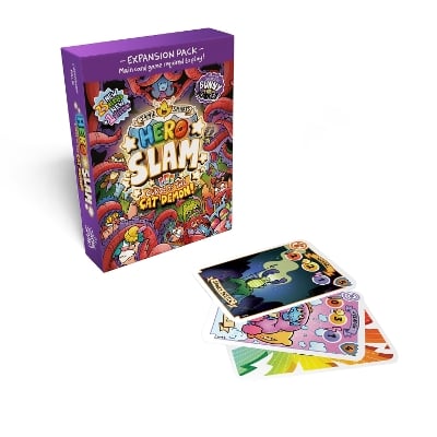 Jamie Smart’s Hero Slam Expansion Pack: Curse of the Cat Demon: 25 new Heroes and 1 new Villain, from the no 1 bestselling creator of Bunny vs Monkey