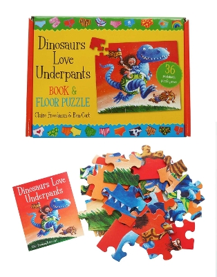 Dinosaurs Love Underpants Book and Jigsaw