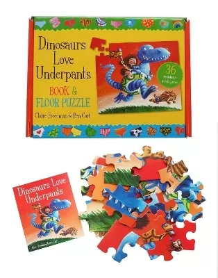 Dinosaurs Love Underpants Book and Jigsaw