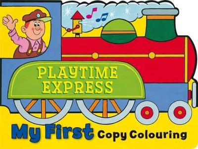 My First Copy Colouring: Train