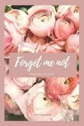 Password Log Book Forget me Not: Floral Password Book and Internet Password Organizer with Alphabetical Tabs for Women and Girls, Discreet Internet Password Keeper Journal 6x9'