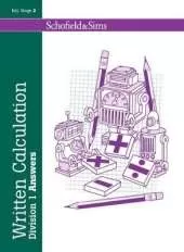 Written Calculation: Division 1 Answers