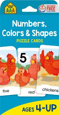 Puzzle Cards - Numbers, Colors