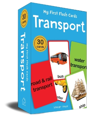 My First Flash Cards Transport: Early Learning Cards For Kids