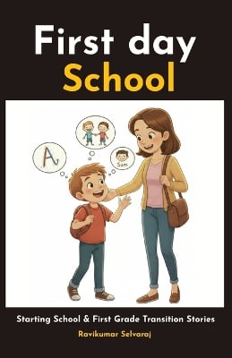 Alex and Mary's First Day of School: A Starting School and First Grade Transition Story (Picture Story Book)
