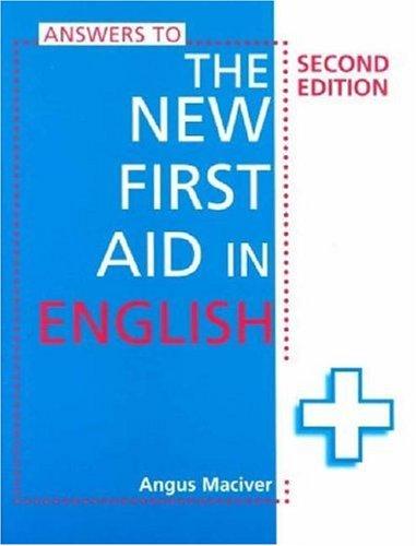 Answers to the New First Aid in English