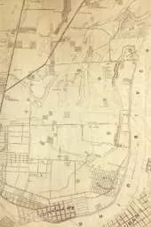 Louisville, Kentucky Vintage Map Field Journal Notebook, 50 pages/25 sheets, 4x6