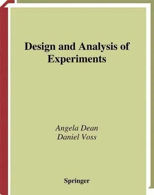 Design and Analysis of Experiments