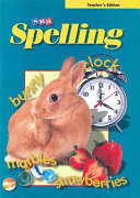SRA Spelling, Teacher's Edition, Grade 3
