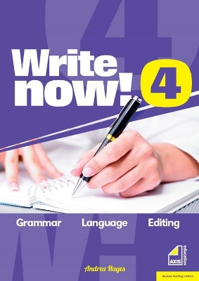 Write Now! 4: Boost Spelling, Grammar, Punctuation and Editing Skills