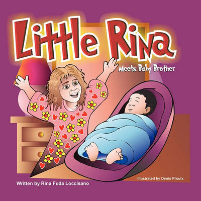 Little Rina Meets Baby Brother