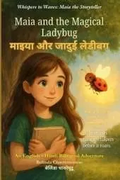 Maia and the Magical Ladybug (An English - Hindi Bilingual Adventure): A gentle story of quiet bravery and the magic of being yourself