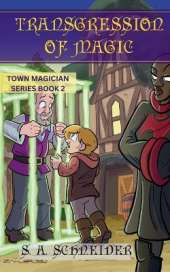 Transgression of Magic: A Town Magician middle grade fantasy