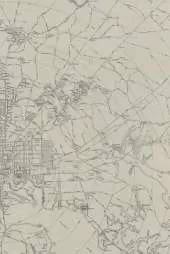 Baltimore, Maryland Vintage Map Field Journal Notebook, 50 pages/25 sheets, 4x6