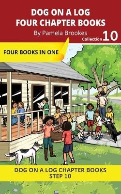 Four Chapter Books 10: Decodable Series for Students Learning to Read. For Developing Readers and Students with Dyslexia. (Step 10 Open Syllables, "Y" as Long "I," Advancing Two-Syllable Words)