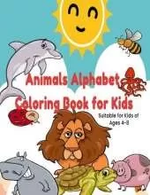 Animals Alphabet Coloring Book for Kids