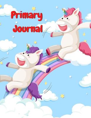 Primary Iournal for Kids: Draw and Write Composition for boys and girls Dotted Midline and Picture Space Grades K-2 School Exercise Book Large size - 8.5 x 11