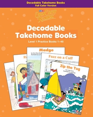 Open Court Reading, Practice Decodable Takehome Books (Books 1-48) 4-color (1 workbook of 48 stories), Grade 1