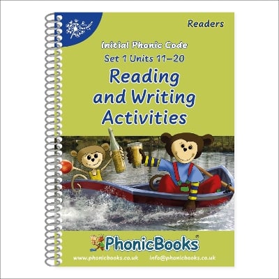 Phonic Books Dandelion Readers Reading and Writing Activities Set 1 Units 11-20: Consonant digraphs and simple two-syllable words