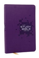 KJV Study Bible for Kids, Purple Leathersoft: The Premier Study Bible for Children (Ages 7-12)
