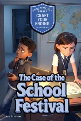 Young Detectives Agency - The Case of the School Festival: An interactive power to choose adventure where you say which way the story goes. 25+ Endings
