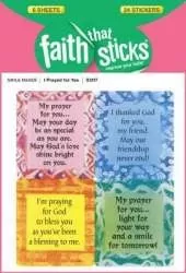 I Prayed For You - Faith That Sticks Stickers