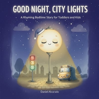 Good Night, City Lights: A Rhyming Bedtime Story for Toddlers and Kids