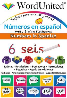Numbers in Spanish: Write & Wipe Flashcards
