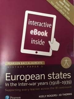 Pearson Baccalaureate History Paper 3: European States eText
